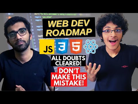 COMPLETE WEB DEVELOPMENT ROADMAP🔥 | Beginners to Advanced for College Students