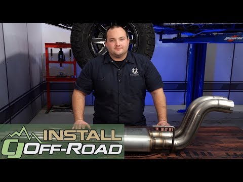 F-150 Raptor Flowmaster Muffler Assembly FlowFX 3" Stainless Steel Direct-Fit 2017-2018 Installation