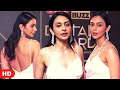 Rakul Preet Singh Flaunts Her H T Exy Figure In White Backless Outfit At IWM Buzz Digital Awards