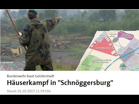 URBAN WARFARE / Häuserkampf in "Schnöggersburg" - Bundeswehr baut Geisterstadt