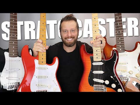 ULTIMATE Stratocaster Comparison! - From Squier Affinity to Fender Custom Shop!