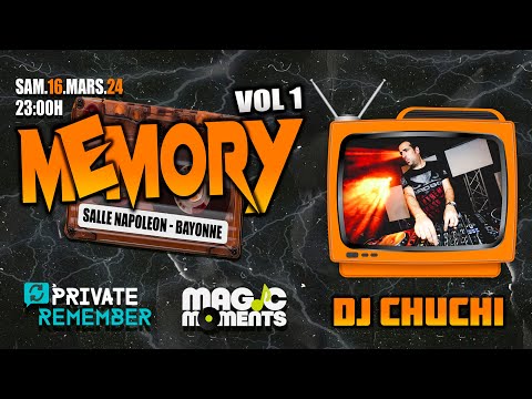 DJ CHUCHI @ MEMORY VOL 1 - SALA NAPOLEON - FRANCIA - 16 MARZO 2024
