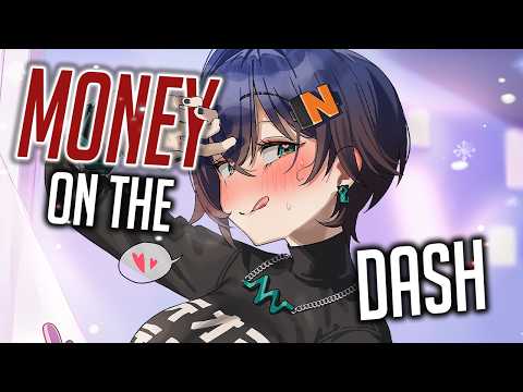 Nightcore - MONEY ON THE DASH (Rock Version) (Lyrics)