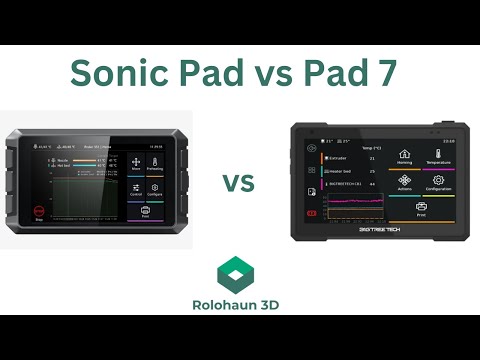 Creality Sonic Pad vs BIGTREETECH Pad 7