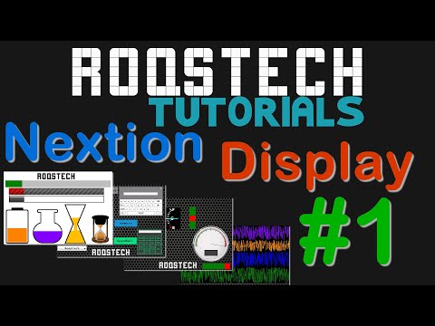 NEXTION Tutorial #1 - Der Editor und seine Elemente (Grundlagen)