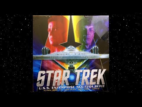Polar Lights 1:350 Star Trek U.S.S. Enterprise NCC-1701 Refit Kit #POL949/04