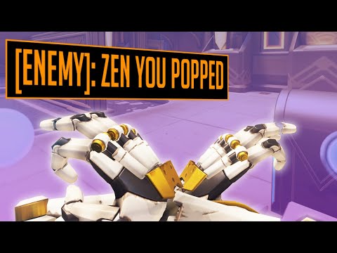 I DID THE MOST DAMAGE IN THE LOBBY ON ZENYATTA - Overwatch 2