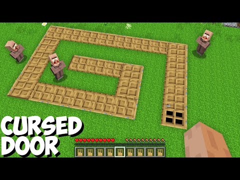 Unlocking the Longest Cursed Door in Minecraft
