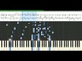 Jamiroquai Canned Heat Piano Tutorial Synthesia
