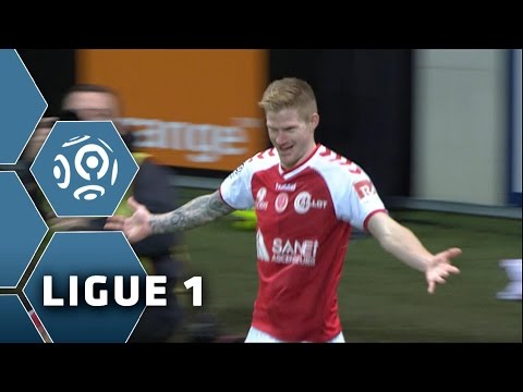 Goal Gaëtan CHARBONNIER (6') / Stade de Reims - EA Guingamp (2-3) - (SdR - EAG) / 2014-15
