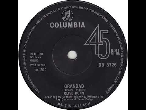UK New Entry 1970 (220) Clive Dunn - Grandad
