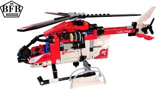 Lego Technic 42092 | Rettungshubschrauber | Rescue Helicopter | Lego Speed Build Review