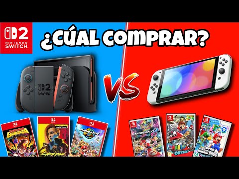 ¿VALE LA PENA COMPRAR la SWITCH 1 o la SWITCH 2 🔥en 2026✅? (Comparación entre consolas)