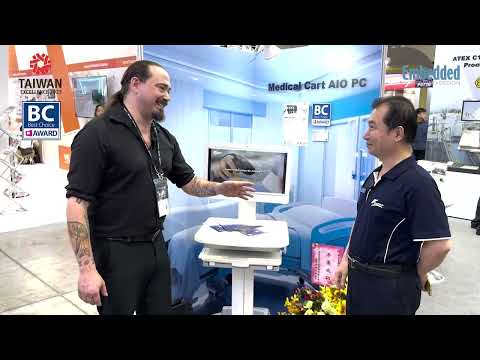 Learn about Wincomm’s WMP-22U AI Medical and Industrial Grade Panel PC at Computex 2025