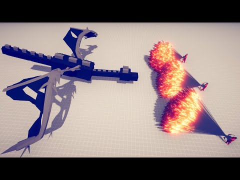 ENDER DRAGON MINECRAFT vs 3x EVERY GOD - Totally Accurate Battle Simulator TABS