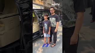 Aamir Khan With Son Azad Spotted Together