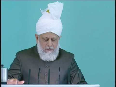 Friday Sermon : 9th July 2010 - Part 3 (Urdu)