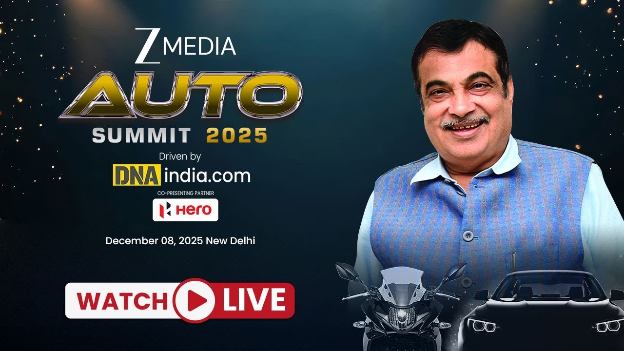 Zee Media Auto Summit 2025 LIVE | India’s Auto Future With Nitin Gadkari |  Exclusive Fireside Chat