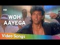 Woh Aayega (HD) | Karan (1994) | Vindu Dara Singh | Trishna | Anupam Kher | Bollywood Song