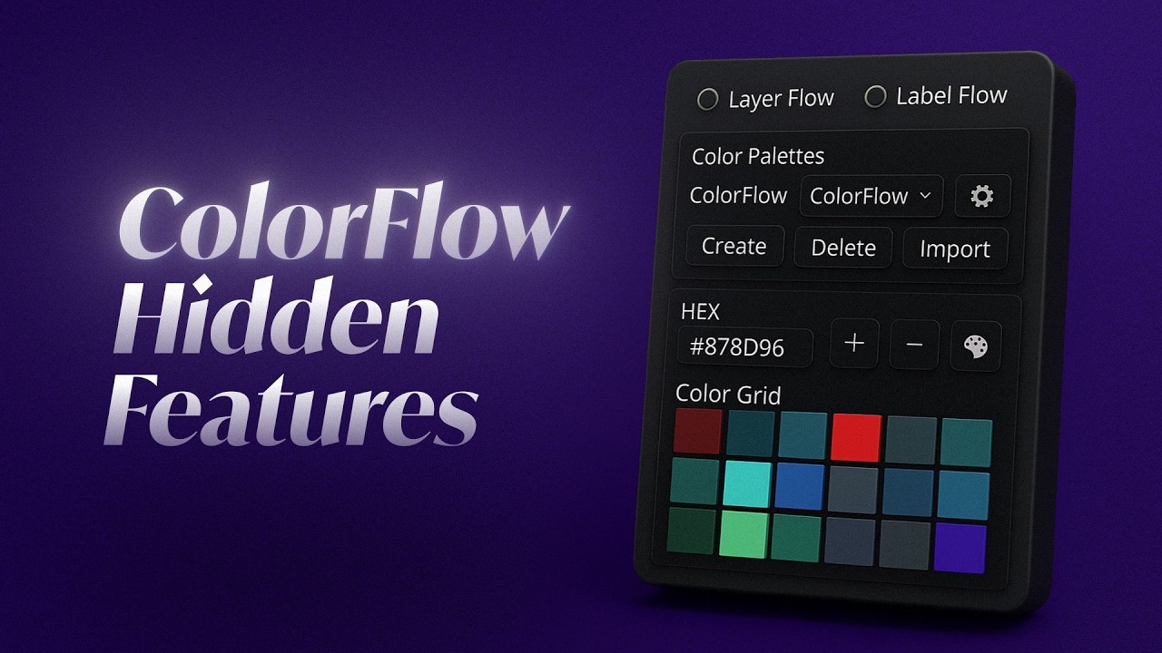 Film still from ColorFlow for After Effects Secrets You’re Not Using, selected work by Théo Miranda