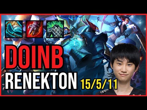 DOINB - RENEKTON - KR Challenger - Patch 11.7