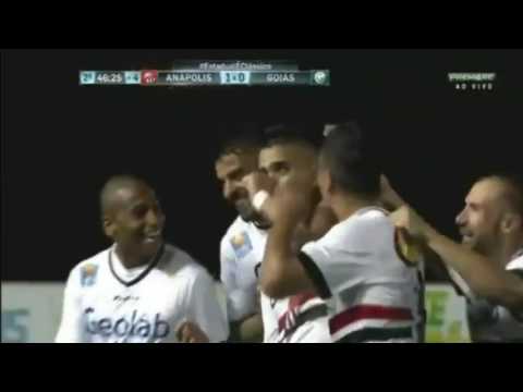Gols de Anápolis 1 x 1 Goiás Campeonato Goiano 08 02 2017 HIGH