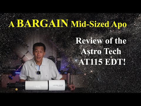 Review of the Astro Tech AT115EDT apochromatic refractor