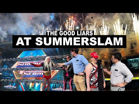 The Good Liars Attend WWE SummerSlam