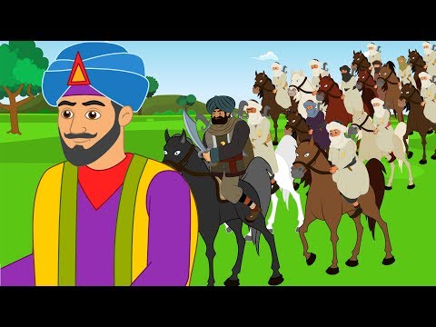 Ali Babá e os 40 Ladrões | Historia completa - Desenho animado infantil com Os Amiguinhos