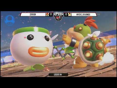 Smash @ TTH - Zerxion (Ganondorf) Vs. Mystic Sylvanos (Bowser JR) - Smash Ultimate (Losers R4)