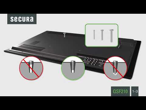 Väggfäste SECURA Full Motion 10-39 tum