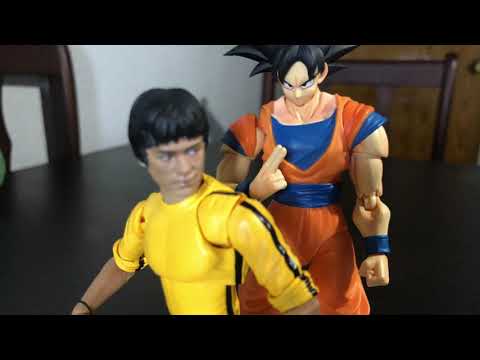 Dragon Ball Z - Goku vs Bruce Lee - Stop Motion