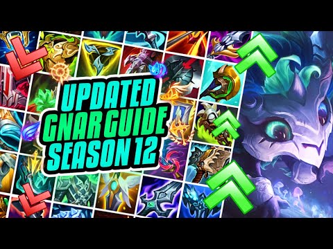 UPDATED GNAR GUIDE SEASON 12!!! Items, Runes, Abilities, Combos, & Macro Guide (League of Legends)