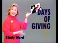 December 24 1994 Luke Choate Cindy Ward WSBT 22 Days Of Giving Promo