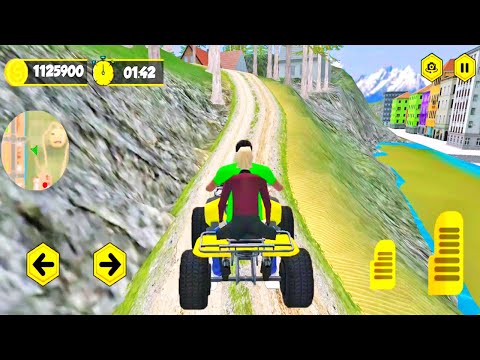 ATV Top Mountain Bike Taxi Racing Game #2 | Atv Bike Games | ATV Bike 3D Game | Games To Play