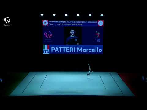 Playback: Marcello PATTERI (ITA) - 2021 Aerobics Europeans_ Individual Men final