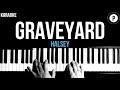 Halsey - Graveyard Karaoke Slower Acoustic Piano Instrumental Lyrics Halsey - Graveyard Karaoke Slower Acoustic Piano Instrumental Lyrics