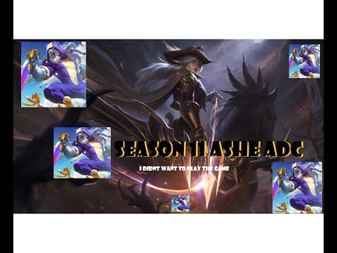 SEASON 11 ASHE ADC!!! NEW ITEMS DO SO MUCH DAMAGE!!! GREY SCREEN SIMULATOR MACHINE!!!