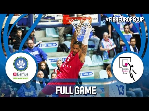 Belfius Mons-Hainaut (BEL) v Telekom Baskets (GER) - Full Game - FIBA Europe Cup 2016/17