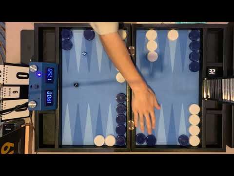 Backgammon World Championship 2025 - İbrahim Karaca (Blue) - Yuki Harada (White)