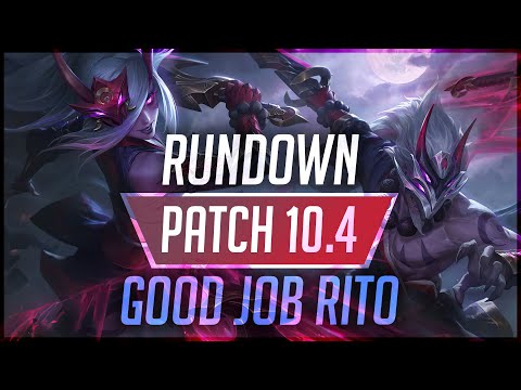 Patch 10.4 Rundown!  Riot Games hat keine Ahnung von Ihrem eigenen Game