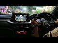 Maruti Brezza Car Night Driving Status