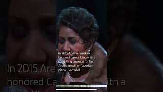 Aretha Franklin plays the hit Carole King co-wrote for her. #yamaha #motown #cunninghampiano