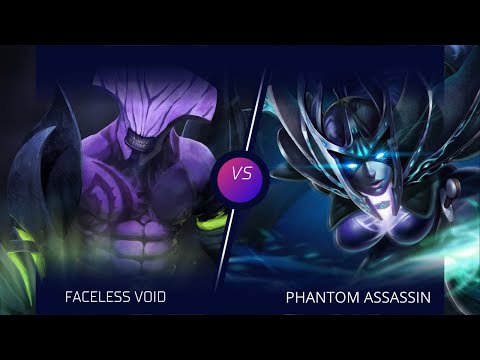Faceless Void VS Phantom Assassin Battle #dota2 #dota2shorts #dota2highlights