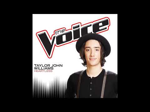 Taylor John Williams | Heartless | Studio Version | The Voice 7
