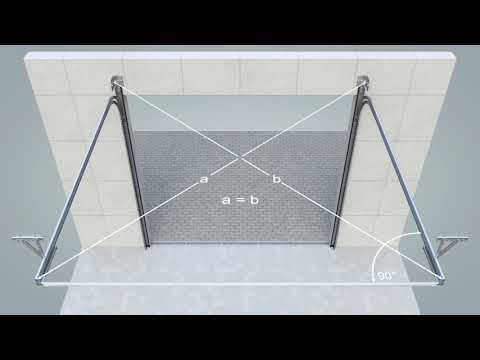 Montage Industrie-Sektionaltor BR60 N-Beschlag