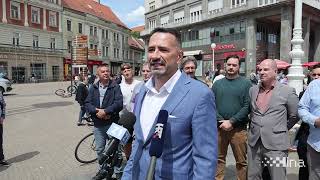 Konferencija za medije Domino, HSP i HS