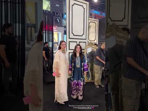 Minal khan new brand opening ceremony #minalkhan