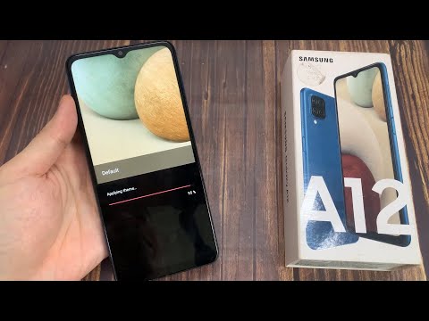 How To Reset Default Theme On Samsung Galaxy A12
