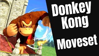 Super Smash Bros Ultimate Donkey Kong moveset